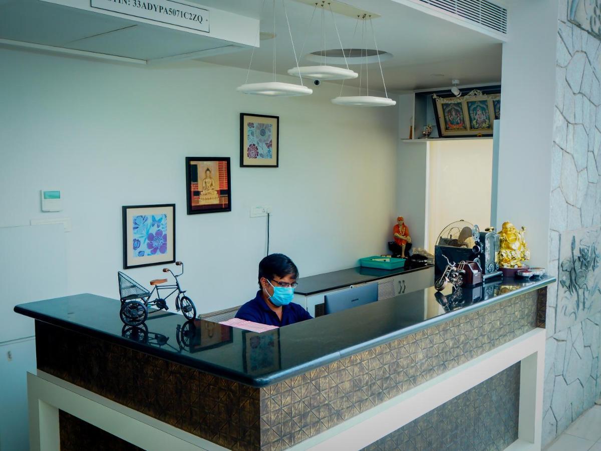 White Pearl Residency Pondicherry Exterior foto