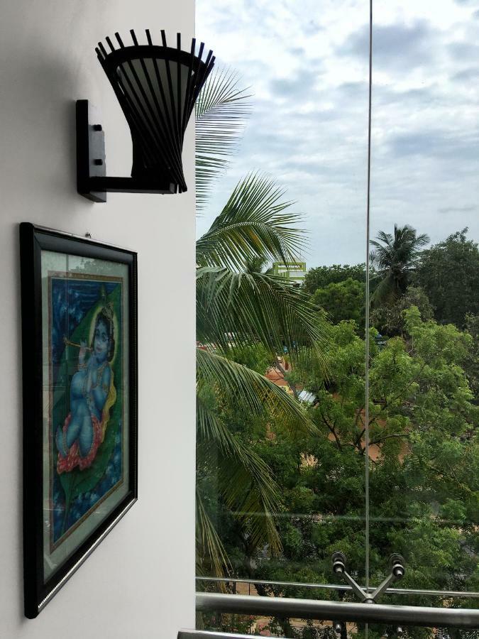 White Pearl Residency Pondicherry Exterior foto